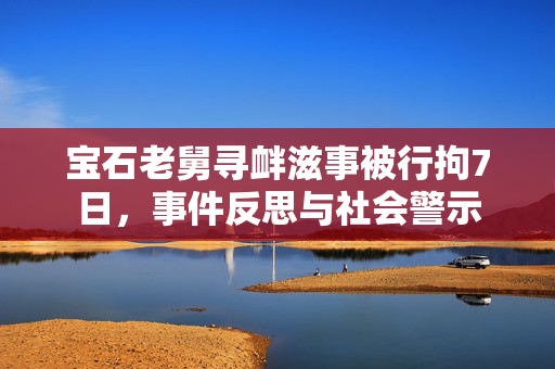 宝石老舅寻衅滋事被行拘7日，事件反思与社会警示