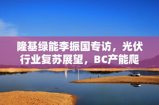 隆基绿能李振国专访，光伏行业复苏展望，BC产能爬坡至2025年