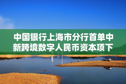 中国银行上海市分行首单中新跨境数字人民币资本项下业务成功落地，金融科技合作迈入新纪元