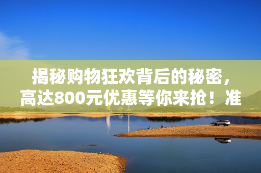 揭秘购物狂欢背后的秘密，高达800元优惠等你来抢！准备好了吗？