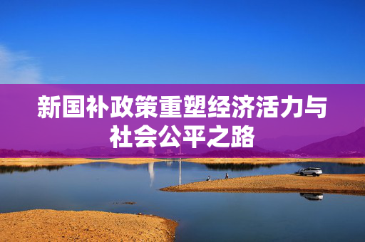 新国补政策重塑经济活力与社会公平之路