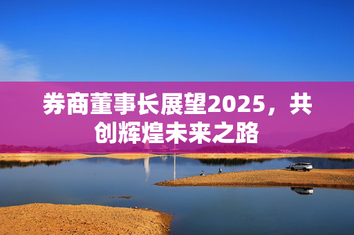 券商董事长展望2025，共创辉煌未来之路