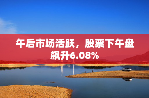 午后市场活跃，股票下午盘飙升6.08%